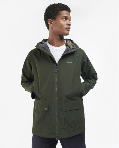 Barbour Hooded Domus Mens Waterproof Jacket