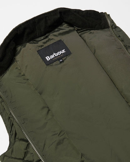 Barbour Monty Mens Gilet - Olive
