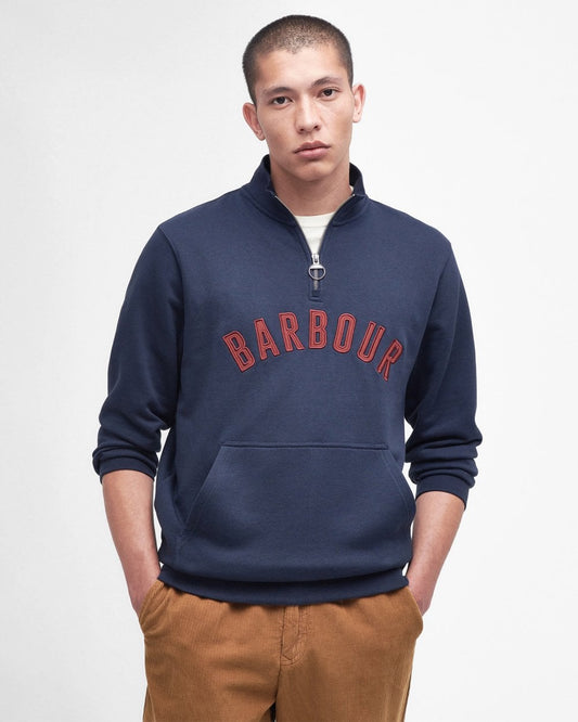 Barbour Barbour John Mens Half-Zip Sweatshirt