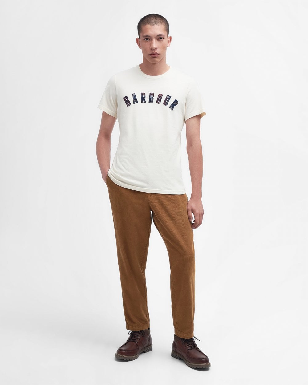 Barbour Barbour Ancroft Tartan Mens Tailored T-Shirt