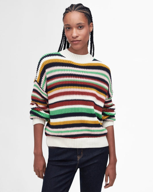 Barbour Shelburne Womens Funnel Neck Jumper