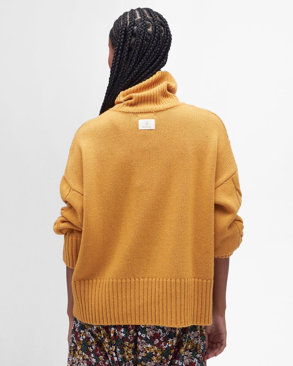 Barbour Woodlane Womens Roll Neck Jumper