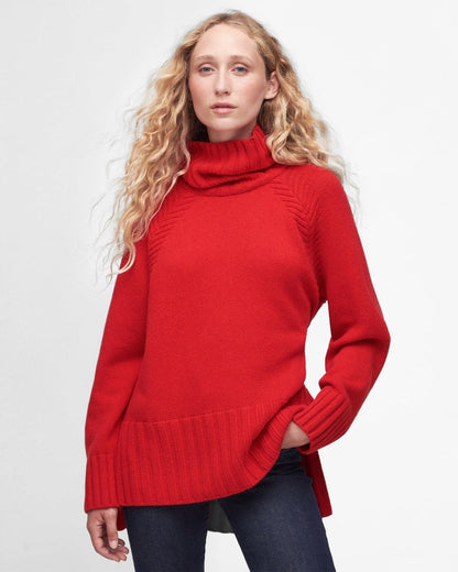 Barbour Norma Womens Roll Neck Jumper