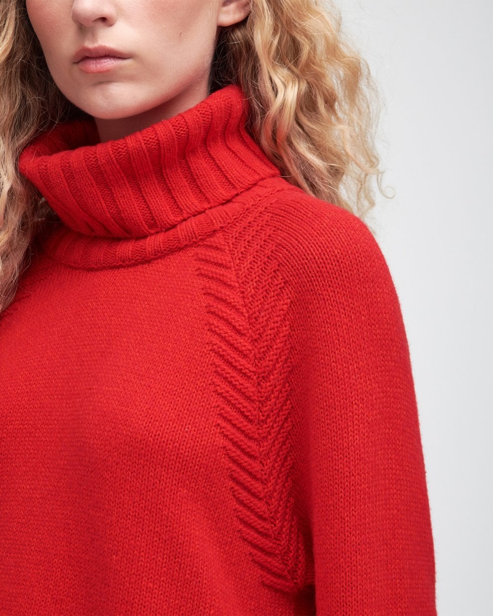 Barbour Norma Womens Roll Neck Jumper