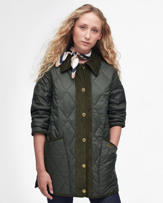 Barbour Highcliffe Womens Oversized Quitled Jacket