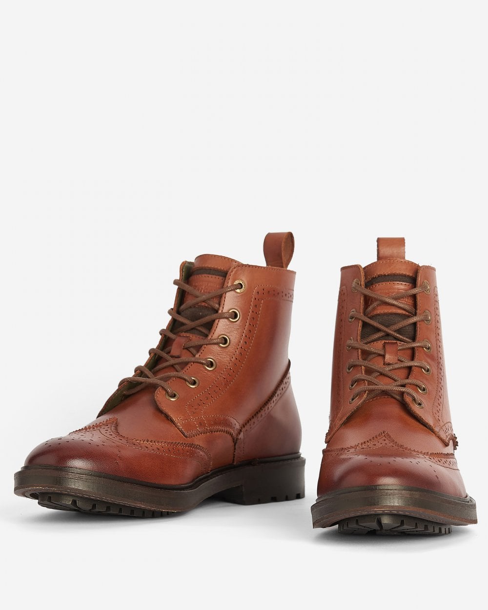 Barbour West Mens Brogue Boots – CHO