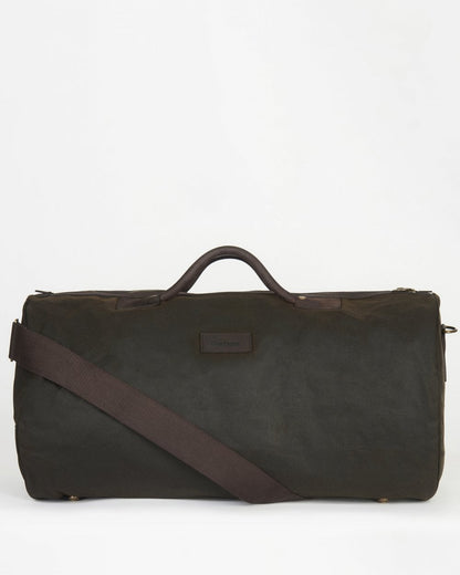 Barbour Wax Unisex Holdall - Olive
