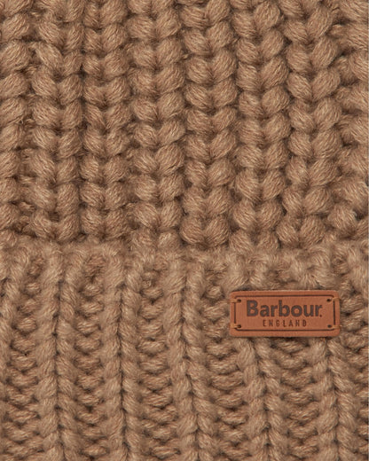 Barbour Saltburn Womens Beanie - Mink