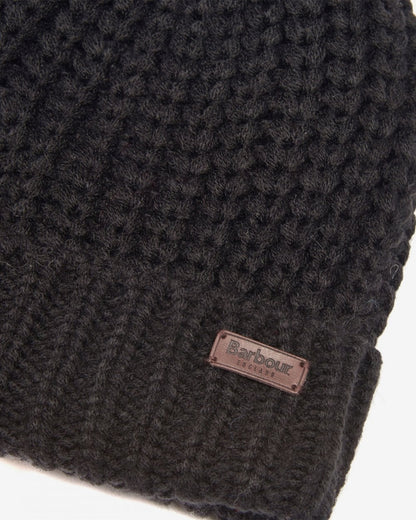 Barbour Saltburn Womens Beanie - Black