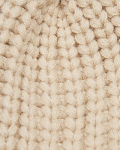 Barbour Saltburn Womens Beanie - Pearl - CHO - Designer Womens Hats