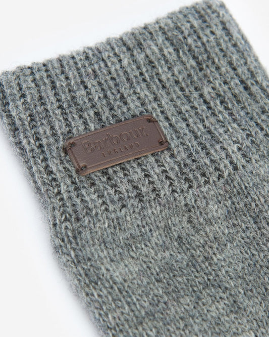 Barbour Carlton Mens Gloves - Grey