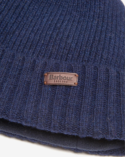 Barbour Carlton Mens Beanie - Navy
