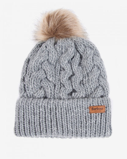 Barbour Penshaw Womens Beanie - Grey