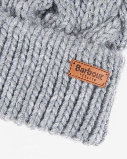 Barbour Penshaw Womens Beanie - Grey