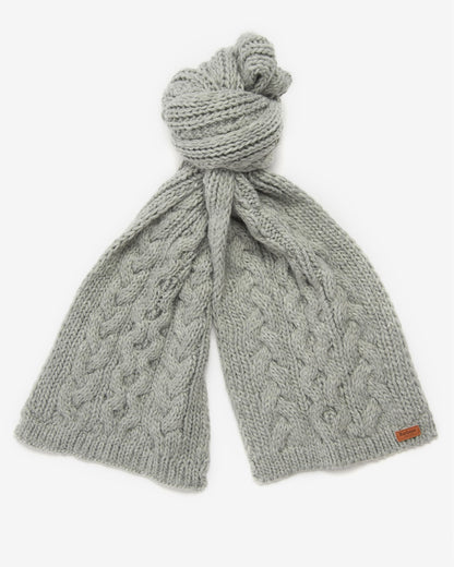Barbour Penshaw Womens Beanie/Scarf - Grey