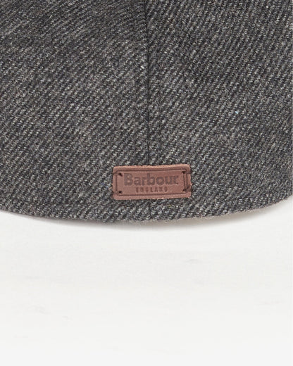 Barbour Claymore Mens Bakerboy Cap - Charcoal Grey