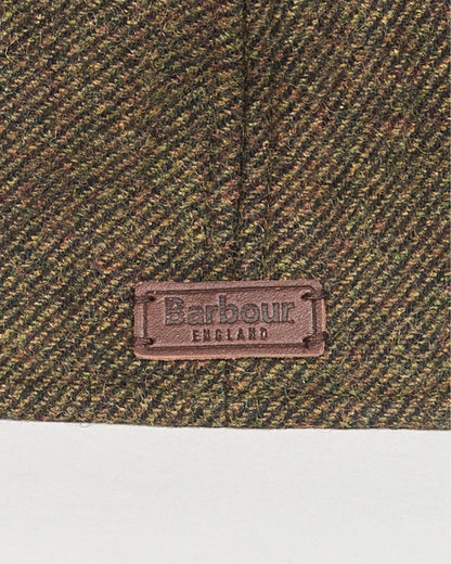 Barbour Claymore Mens Bakerboy Cap - Olive Twill