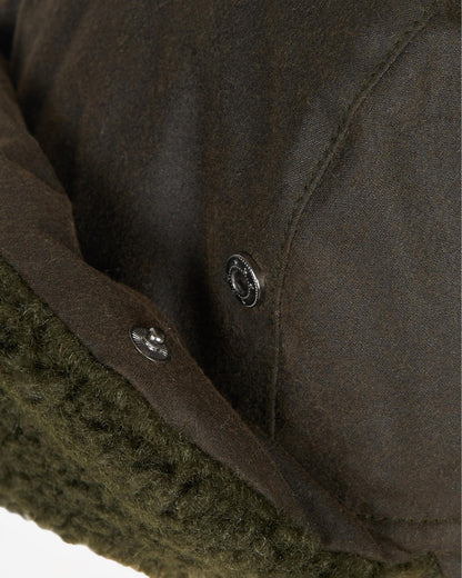 Barbour Morar Wax Mens Trapper - Olive