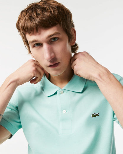 Lacoste Classic Fit L.12.12 Mens Short Sleeve Polo Shirt - Pastille Mint LGF