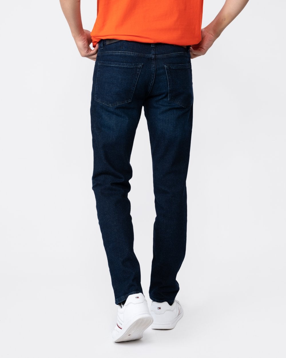 BOSS Orange BOSS Orange Re.Maine Regular Fit Jeans in Dark Blue Comfort-Stretch Denim NOS