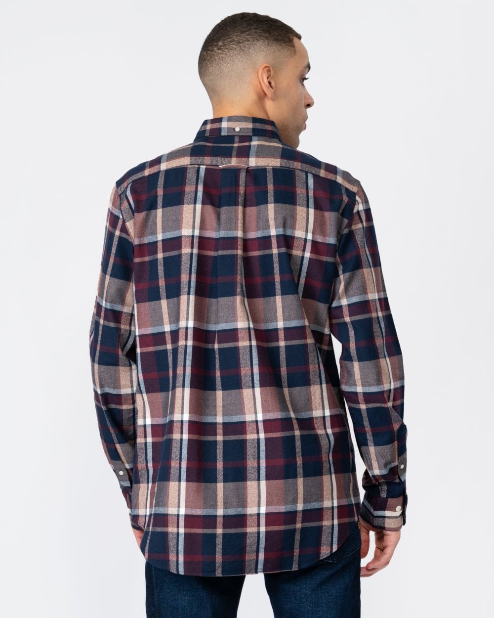 GANT Mens Regular Fit Jaspe Check Shirt
