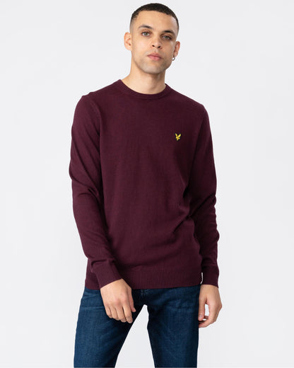 Lyle & Scott Cotton Merino Mens Crew Jumper