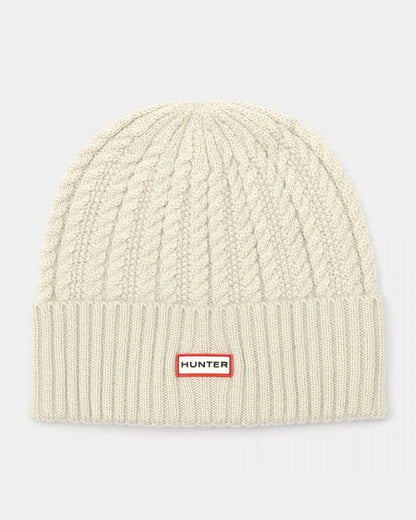 Hunter Mens Cable Beanie