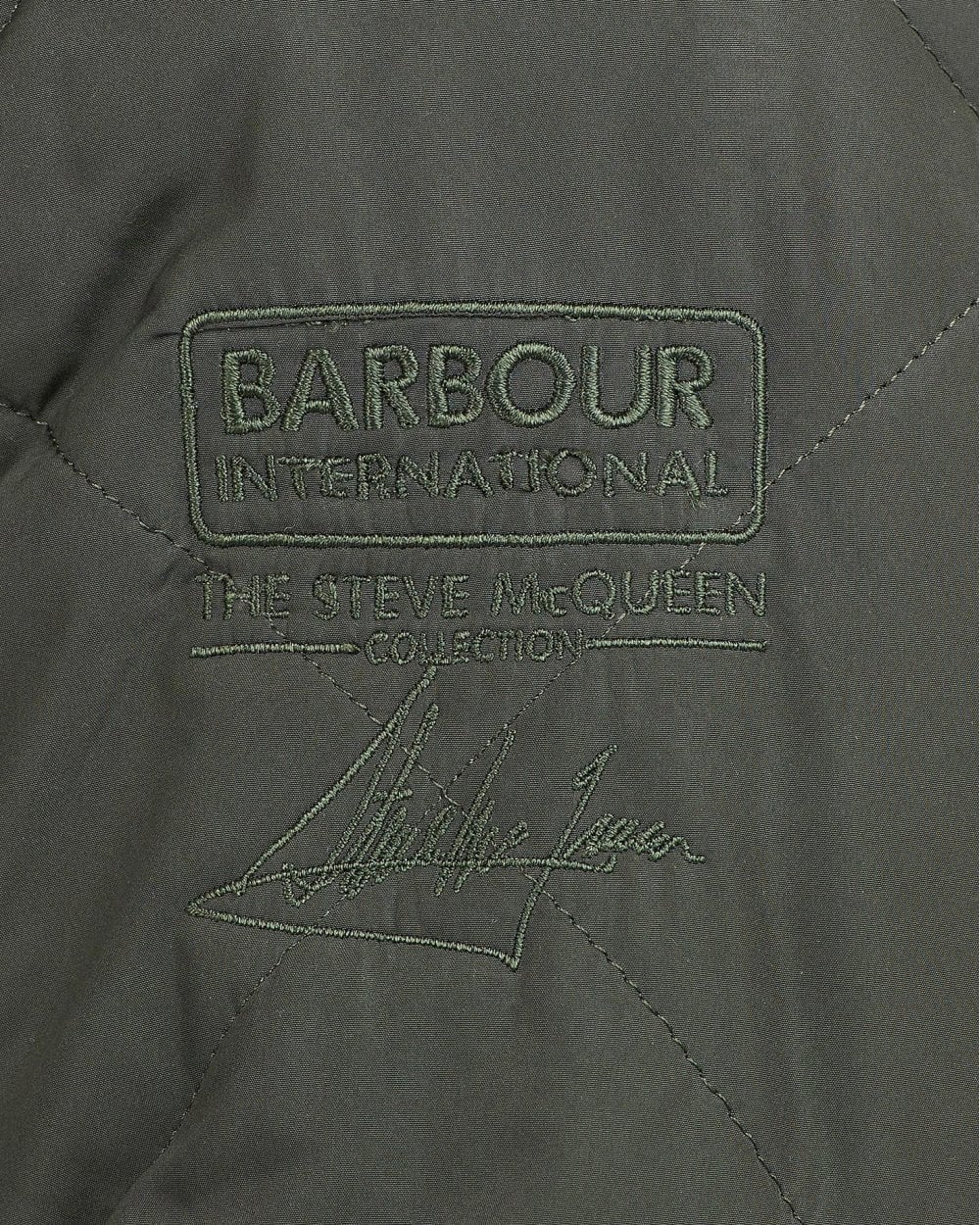 Barbour International Quilted Merchant Mens Jacket - Sage