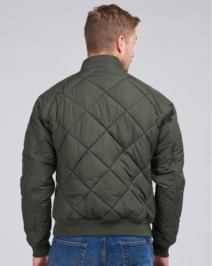 Barbour International Quilted Merchant Mens Jacket - Sage