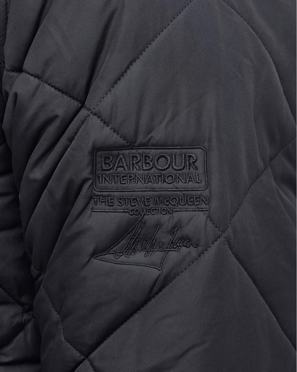 Barbour International Quilted Merchant Mens Jacket - Black