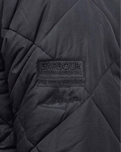 Barbour International Quilted Merchant Mens Jacket - Black