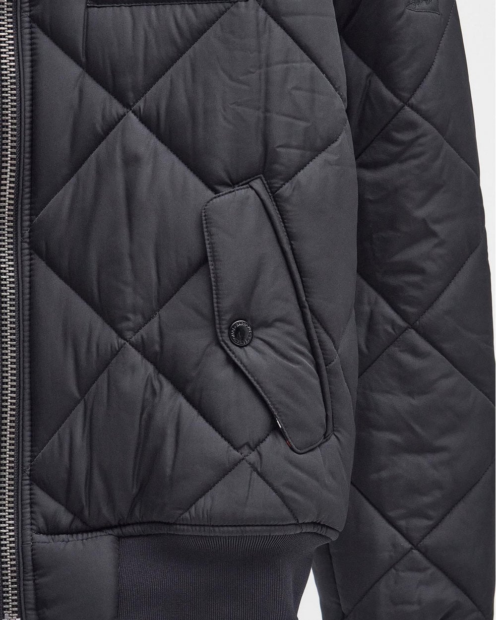 Barbour International Quilted Merchant Mens Jacket - Black