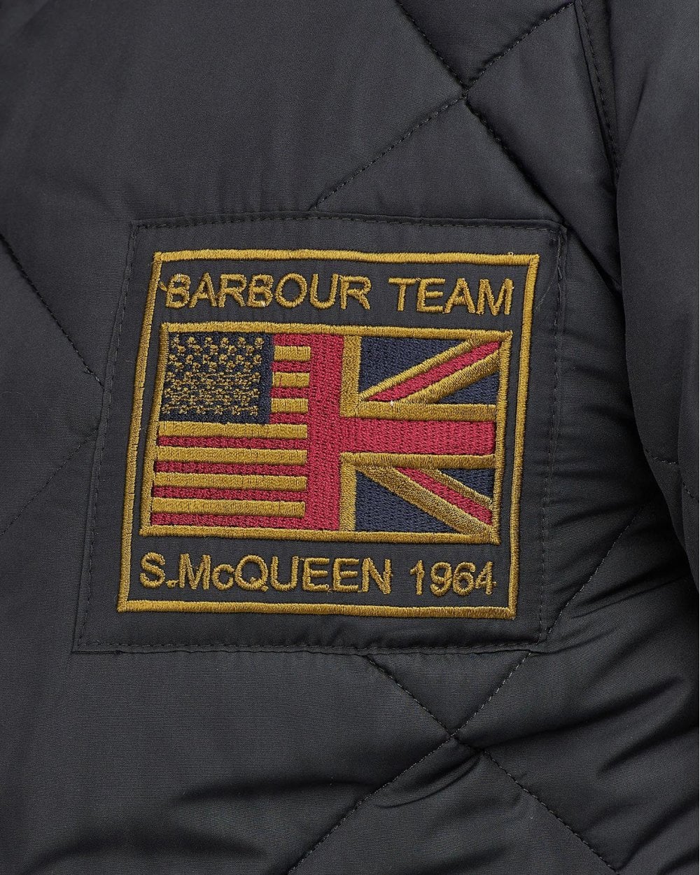 Barbour International Quilted Merchant Mens Jacket - Black