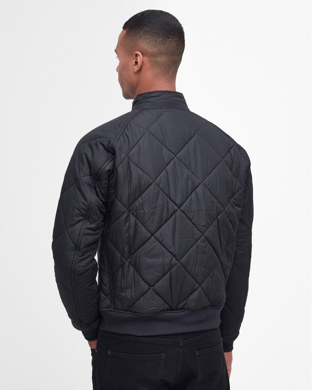 Barbour International Quilted Merchant Mens Jacket - Black