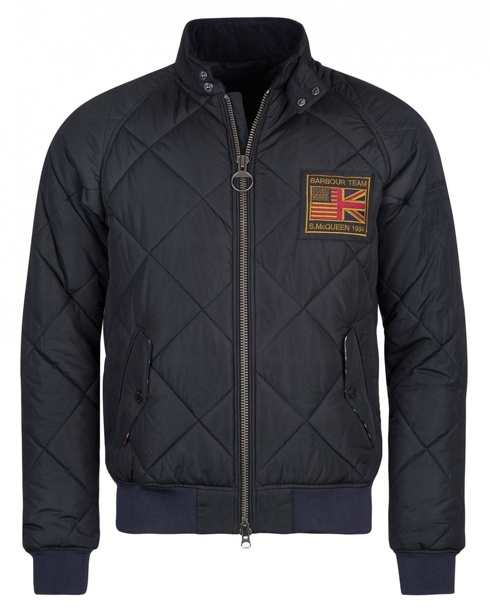 Barbour International Quilted Merchant Mens Jacket - Black