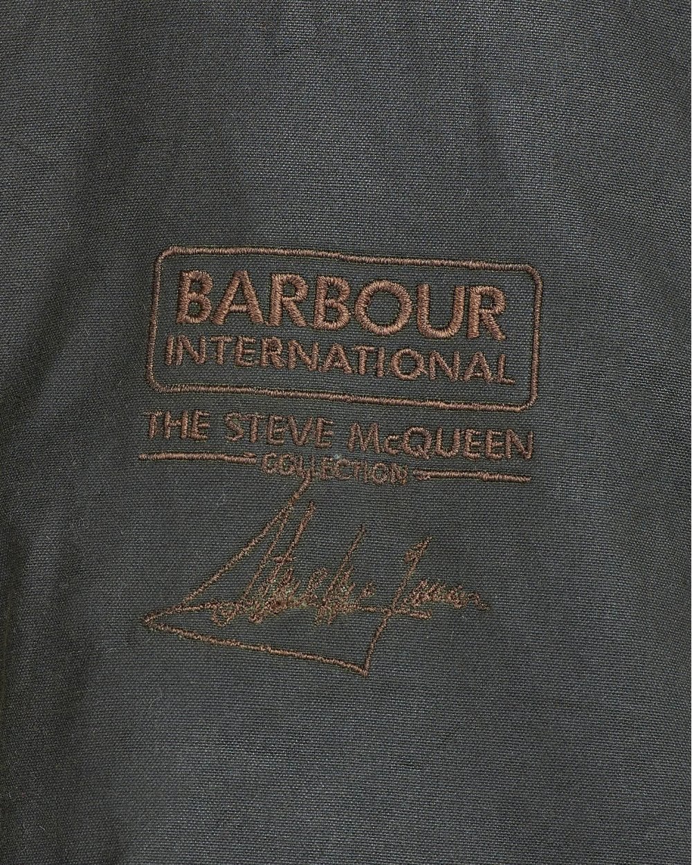 Barbour International Workers Wax Mens Jacket - Sage