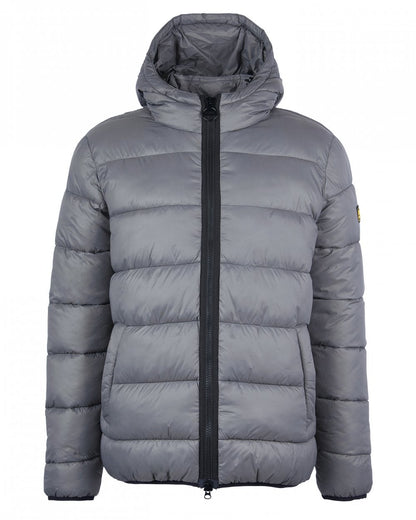 Barbour International Legacy Bobber Mens Zip Through - Slate Grey
