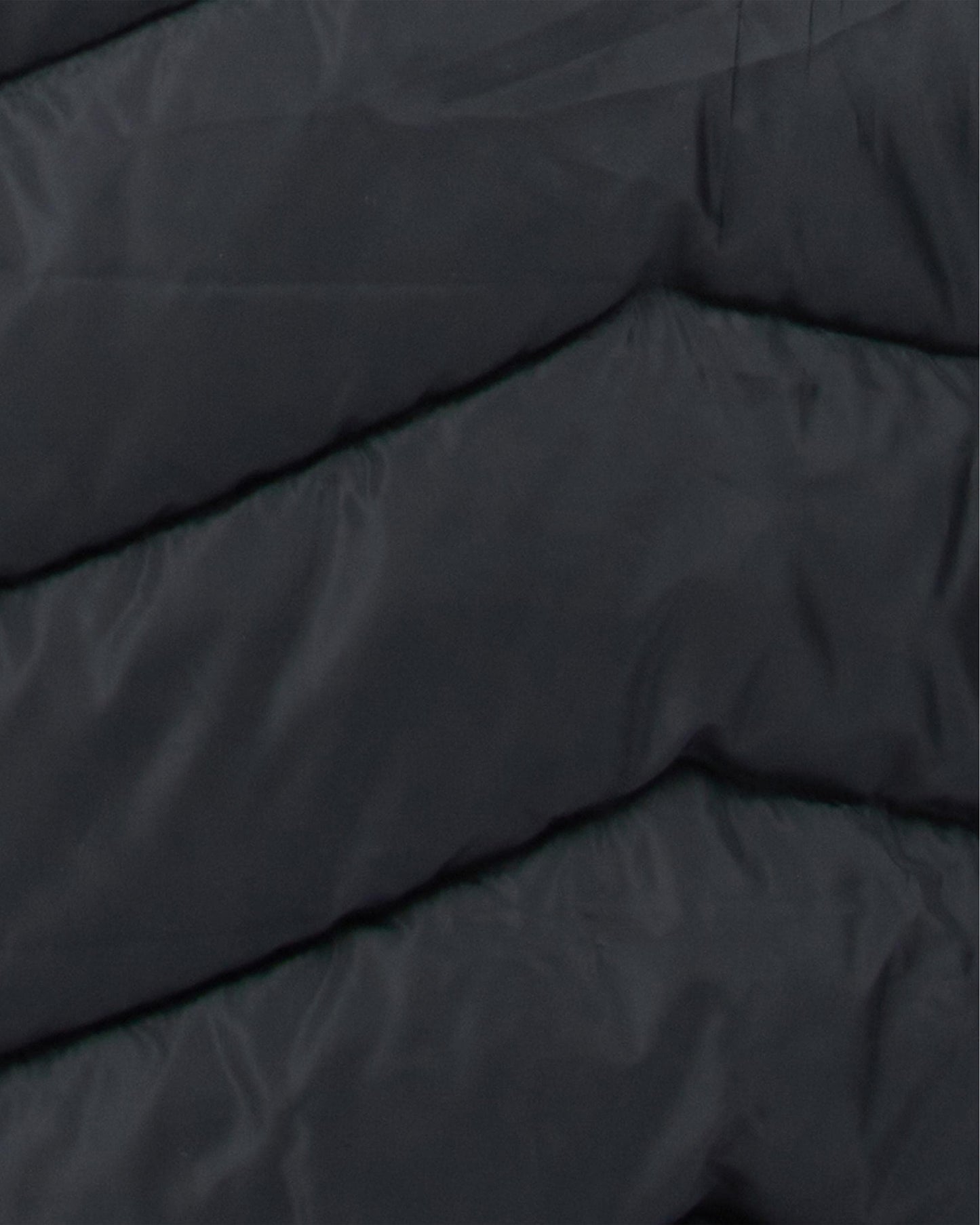 Barbour International Track Line Womens Long Quilted Jacket - Black