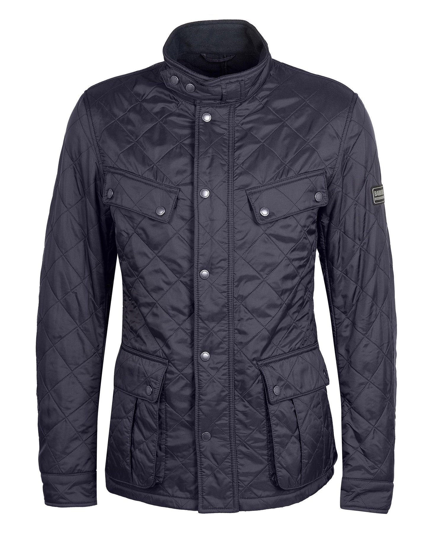 Barbour International Tourer Ariel Mens Polarquilt Jacket - Navy