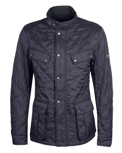 Barbour International Tourer Ariel Mens Polarquilt Jacket - Navy