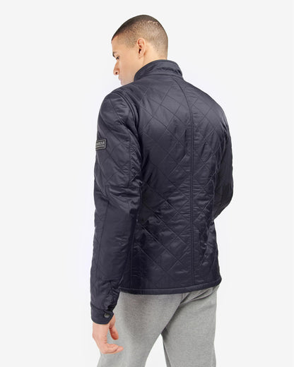 Barbour International Tourer Ariel Mens Polarquilt Jacket - Navy