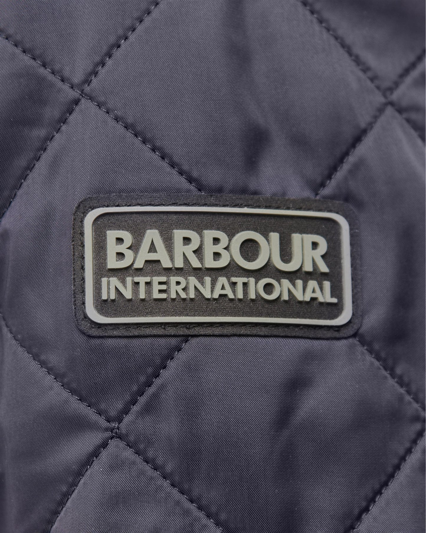 Barbour International Tourer Ariel Mens Polarquilt Jacket - Navy