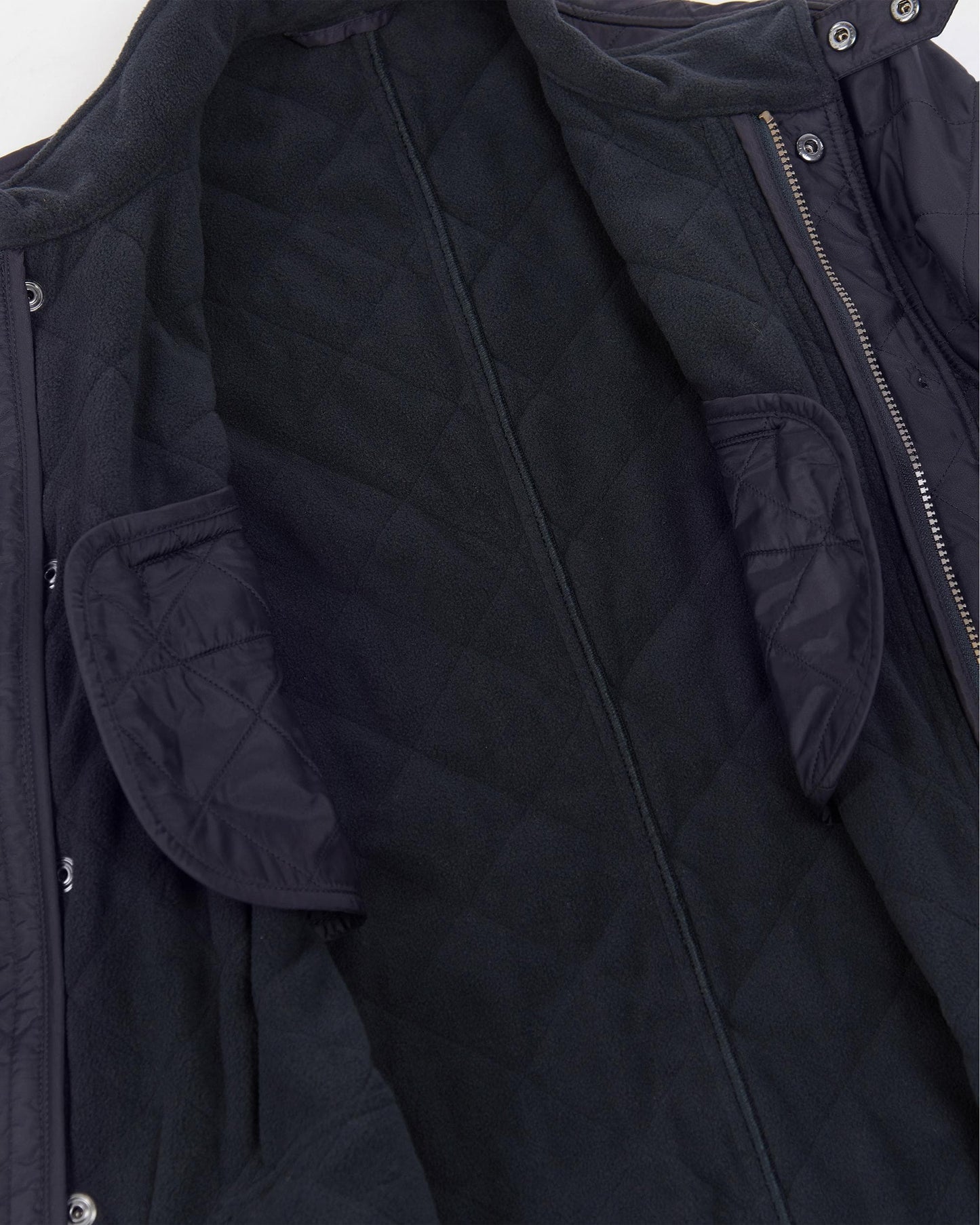 Barbour International Tourer Ariel Mens Polarquilt Jacket - Navy