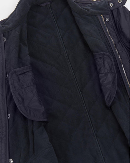 Barbour International Tourer Ariel Mens Polarquilt Jacket - Navy