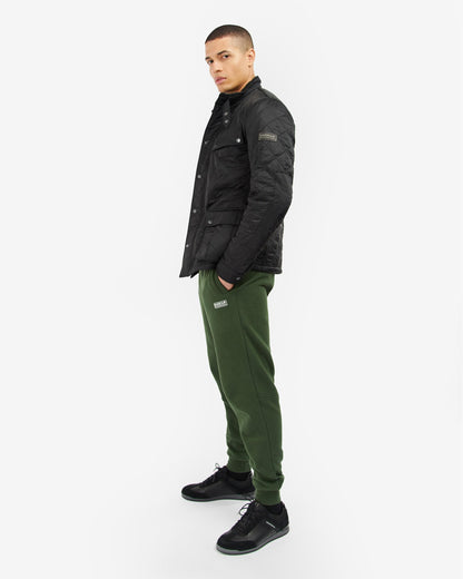 Barbour International Tourer Ariel Mens Polarquilt Jacket - Black