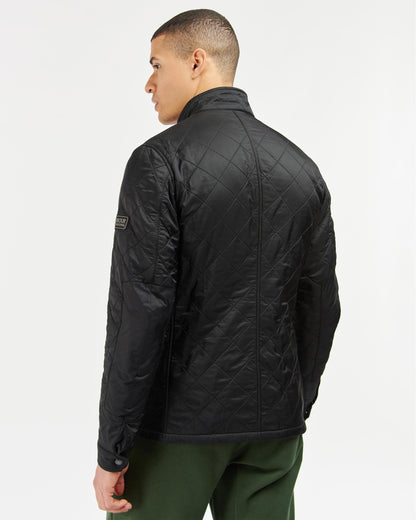 Barbour International Tourer Ariel Mens Polarquilt Jacket - Black