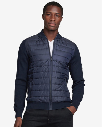 Barbour International Baffle Mens Zip Through