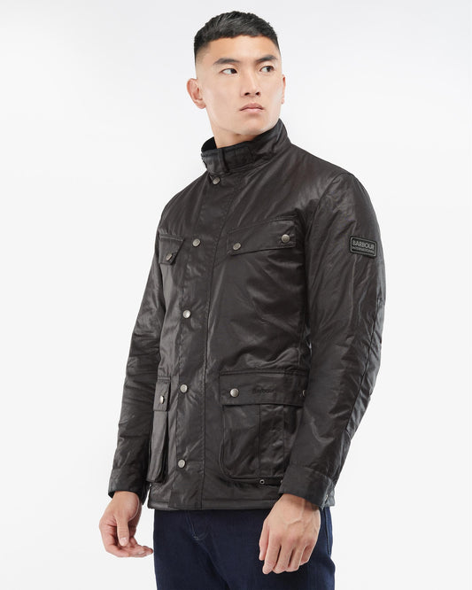 Barbour International Tourer Duke Mens Wax Jacket - Rustic