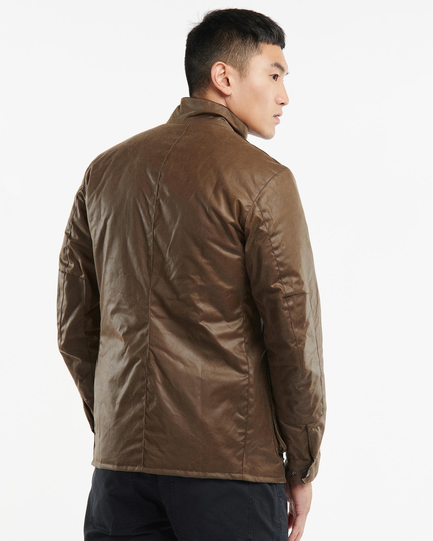 Barbour International Tourer Duke Mens Wax Jacket - Bark