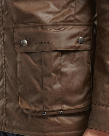 Barbour International Tourer Duke Mens Wax Jacket - Bark